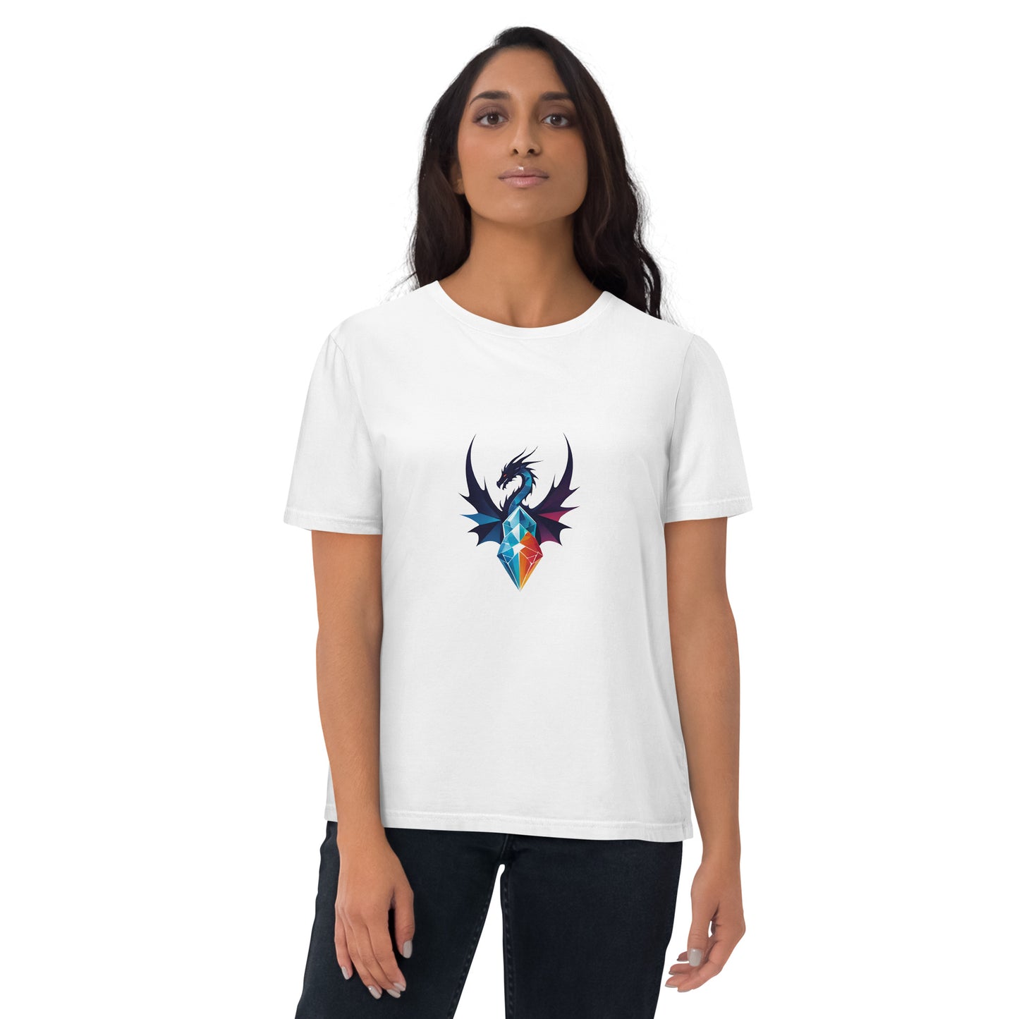 Premium T-shirt in organic cotton - Dragon 04