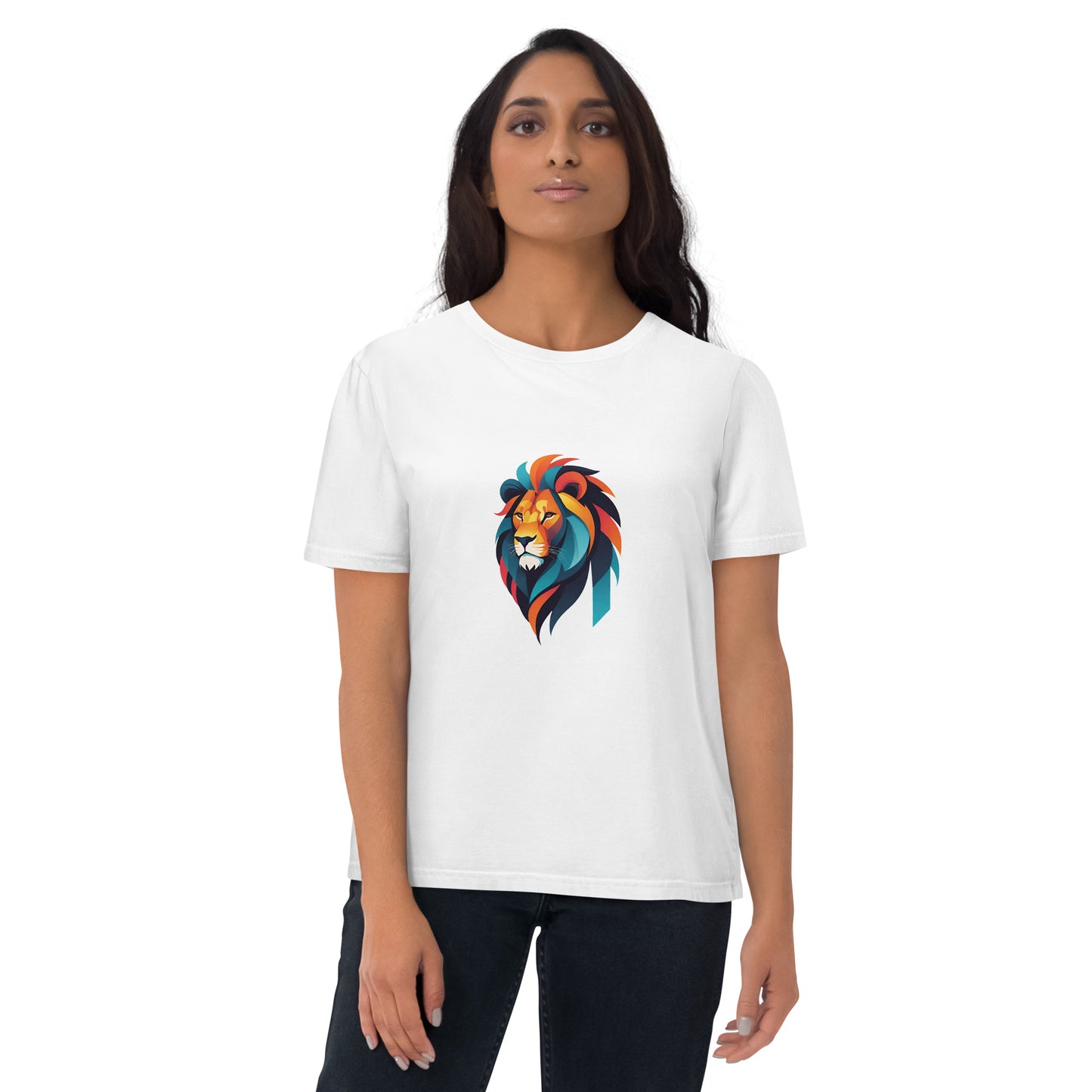 Premium T-shirt in organic cotton - Lion 03