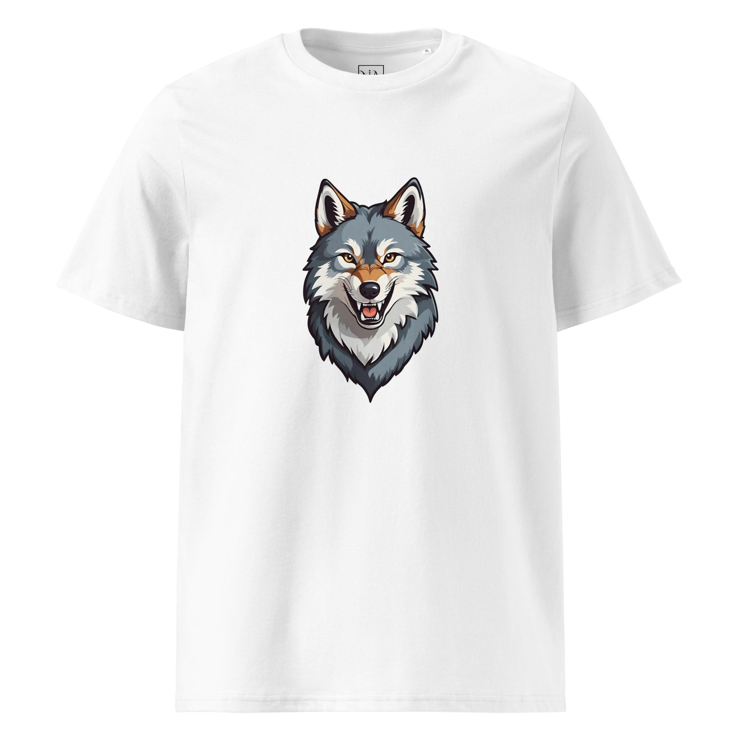 Premium T-shirt in organic cotton - Wolf 02