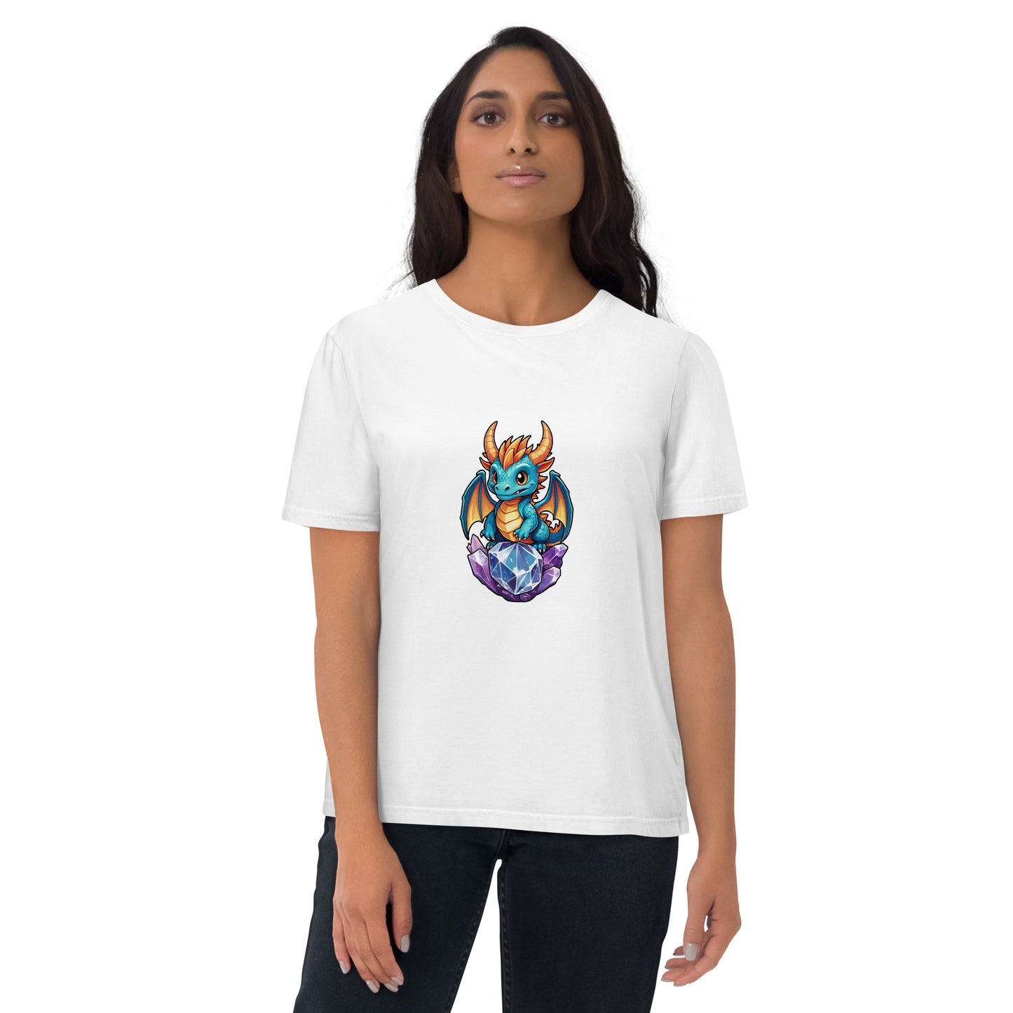Premium T-shirt in organic cotton - Dragon 02