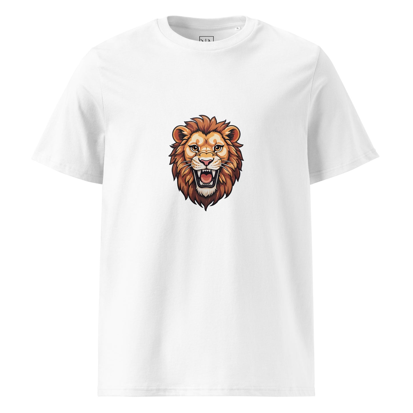 Premium T-shirt in organic cotton - Lion 01