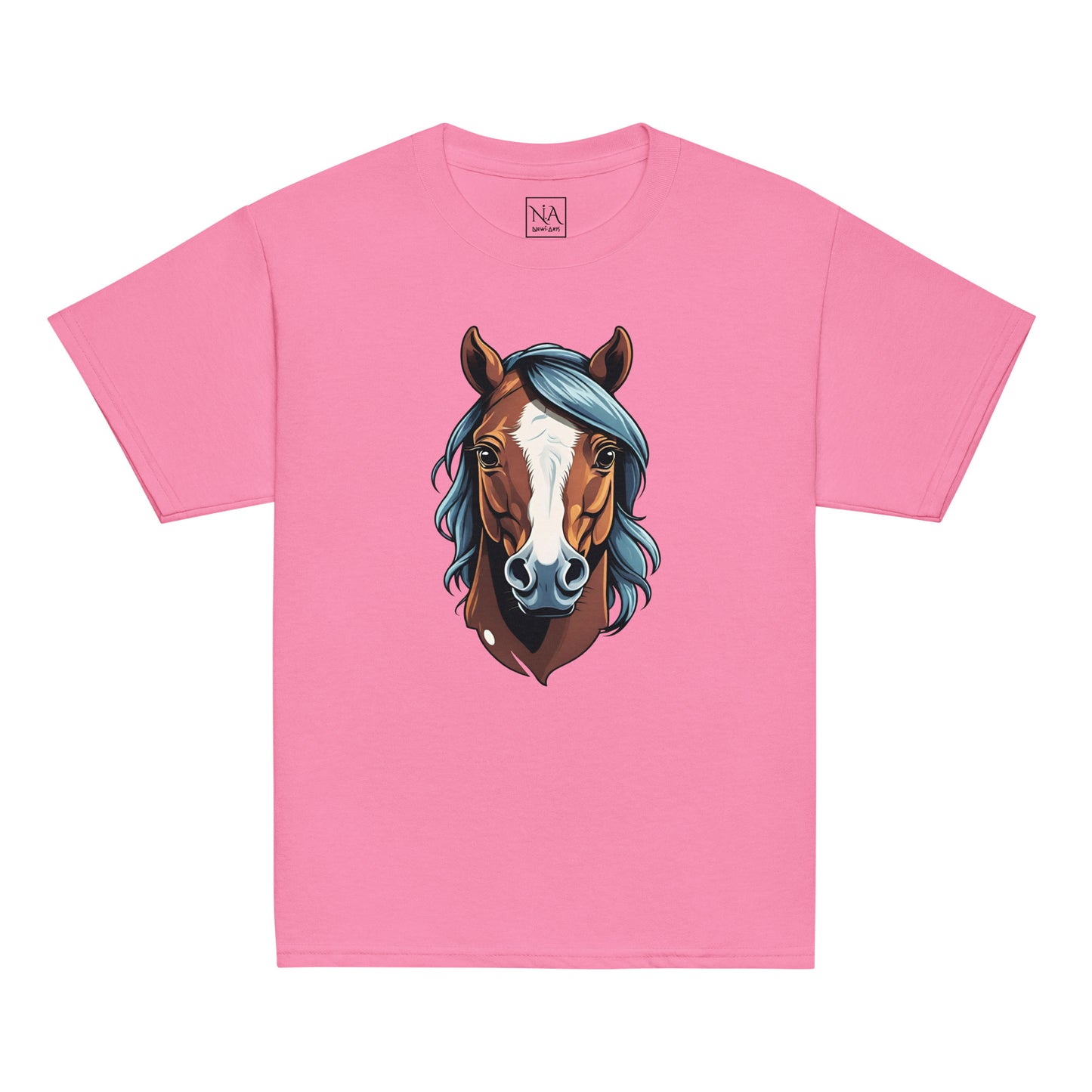 Classic kids' t-shirt - Horse 02