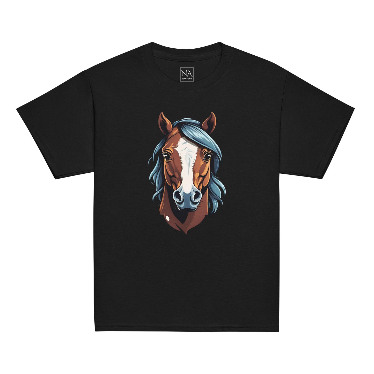 Classic kids' t-shirt - Horse 02
