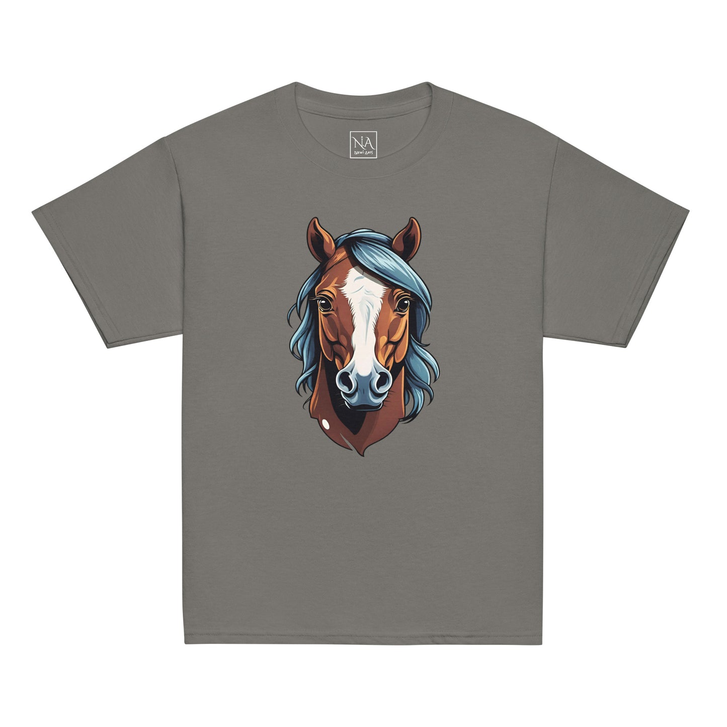 Classic kids' t-shirt - Horse 02