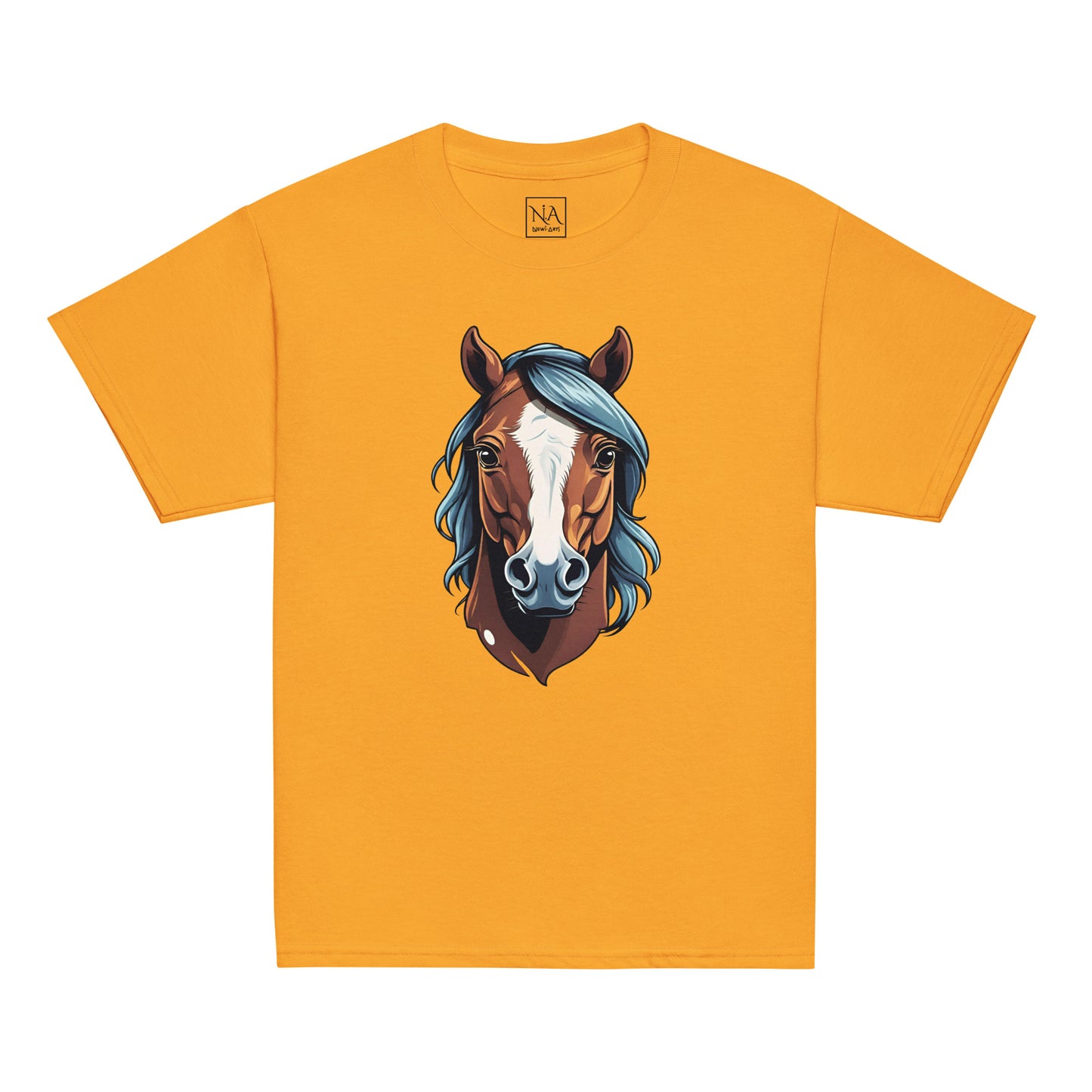 Classic kids' t-shirt - Horse 02