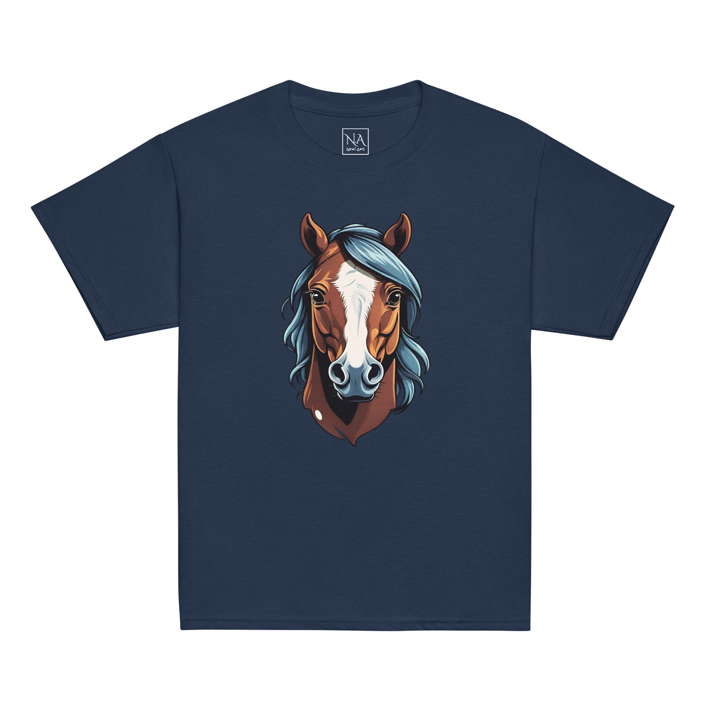 Classic kids' t-shirt - Horse 02