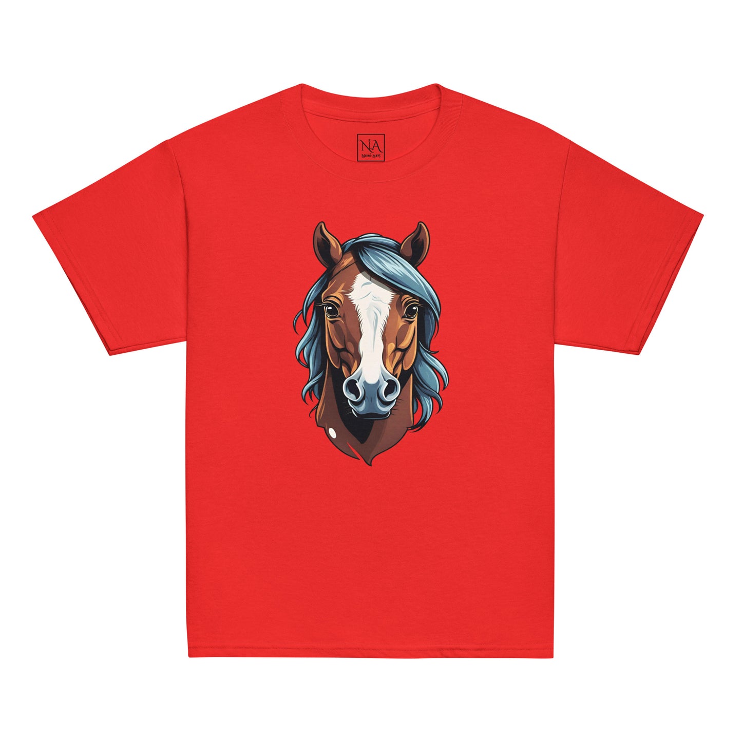 Classic kids' t-shirt - Horse 02