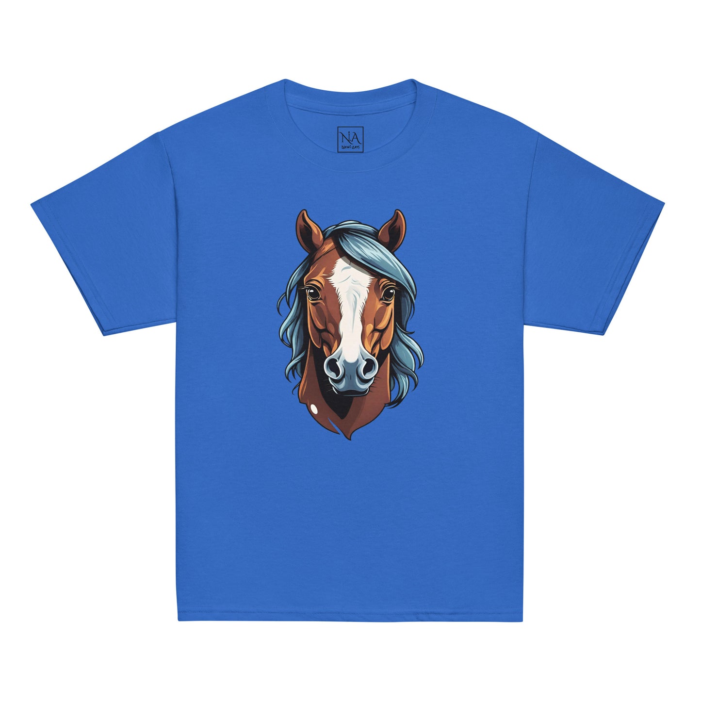 Classic kids' t-shirt - Horse 02