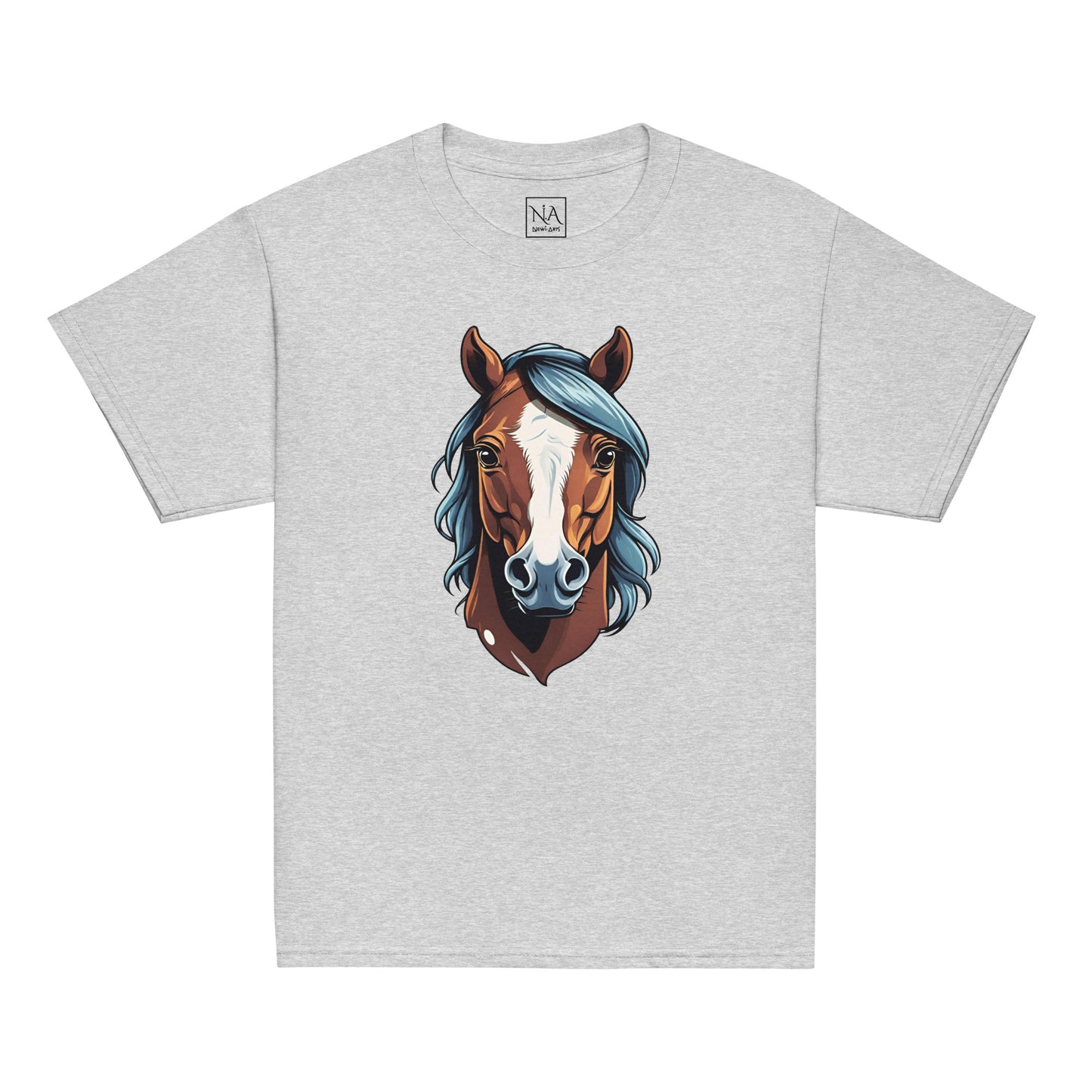 Classic kids' t-shirt - Horse 02